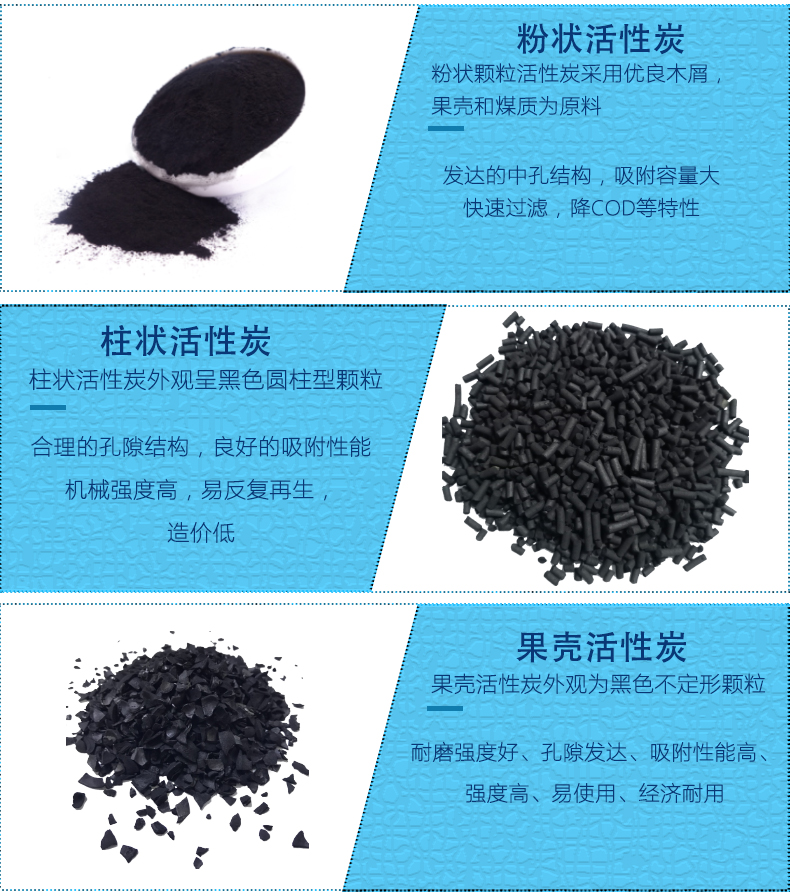 活性炭柱状和颗粒哪个好？